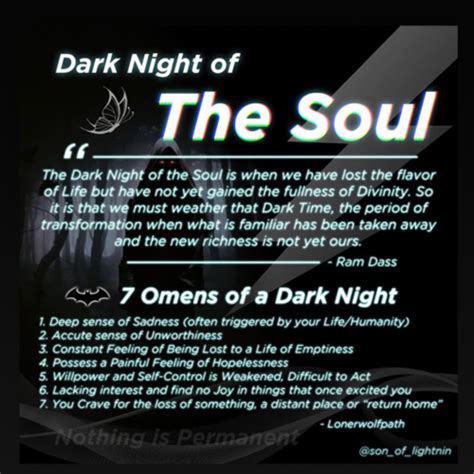 dark night of soul meaning.